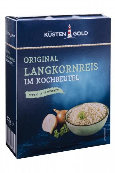 Küstengold Original Langkornreis im Kochbeutel