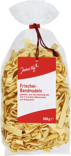 Jeden Tag Frischei Bandnudeln gewalzt