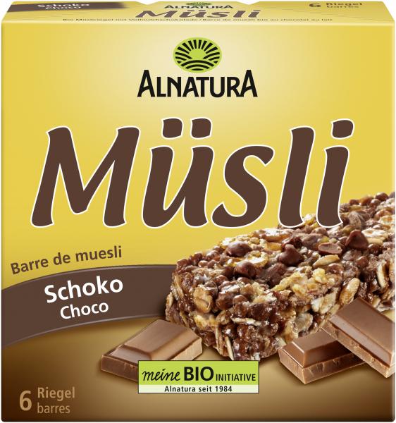 Alnatura Müsli Riegel Schoko 6er Pack