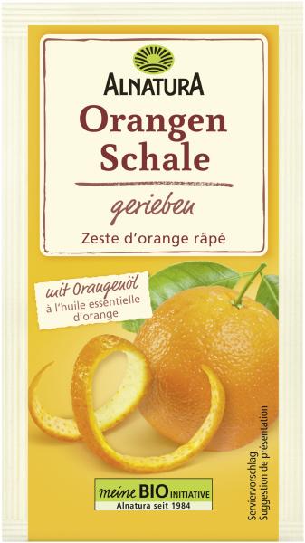 Alnatura Orangenschale gerieben