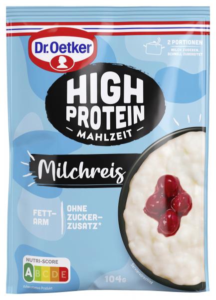 Dr. Oetker High Protein Mahlzeit Milchreis