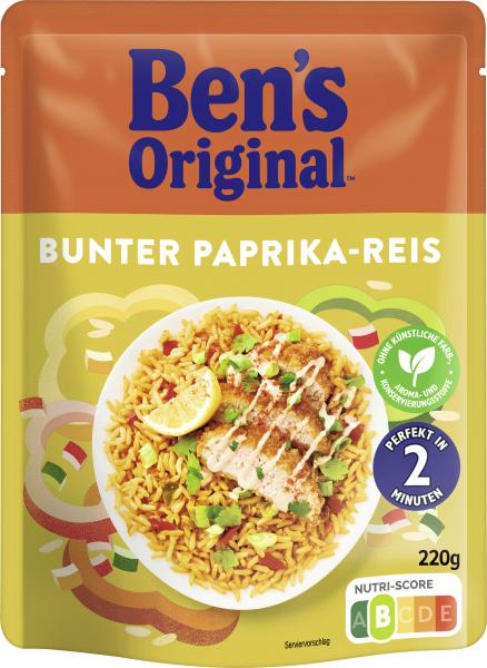 Ben's Original Bunter Paprika-Reis