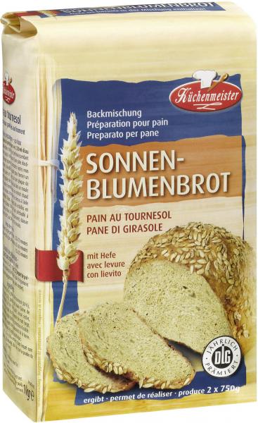 Küchenmeister Backmischung Sonnenblumenbrot