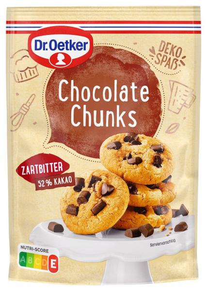 Dr. Oetker Chocolate Chunks Zartbitter