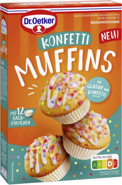 Dr. Oetker Konfetti Muffins