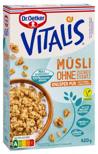 Dr. Oetker Vitalis Knusper Pur Müsli