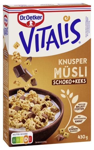 Dr. Oetker Vitalis Knusper Müsli Schoko+Keks