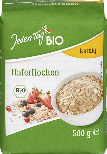 Jeden Tag Bio Haferflocken kernig