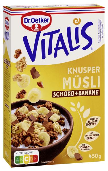 Dr. Oetker Vitalis Knusper Schoko & Banane