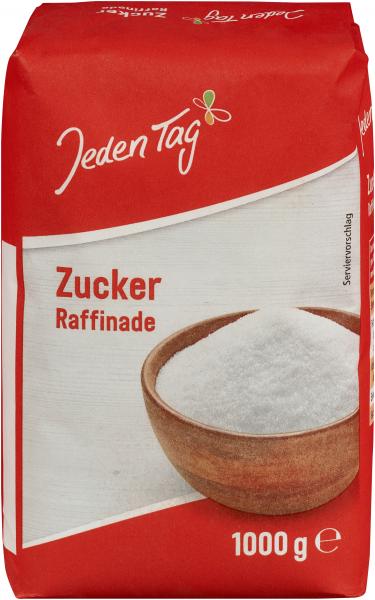Jeden Tag Zucker Raffinade
