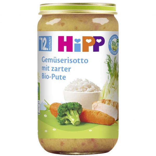 Hipp Gemüserisotto mit zarter Bio-Pute