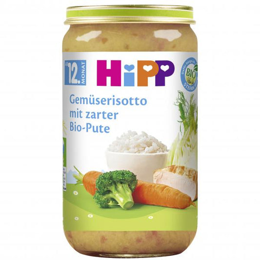 Hipp Gemüserisotto mit zarter Bio-Pute