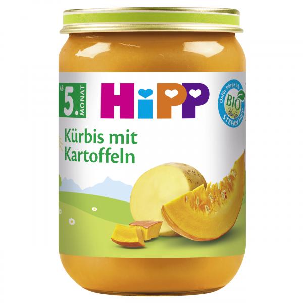Hipp Kürbis mit Kartoffeln