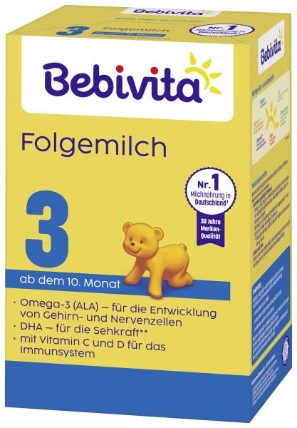 Bebivita Folgemilch 3 ab dem 10. Monat