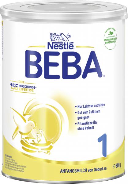 Nestlé Beba 1 Anfangsmilch von Geburt an