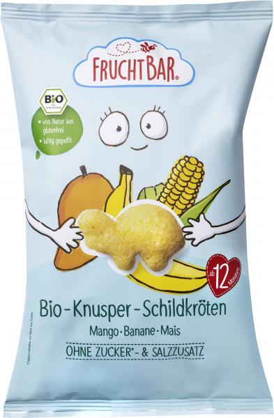FruchtBar Bio Knusper-Schildkröten Mango-Banane-Mais