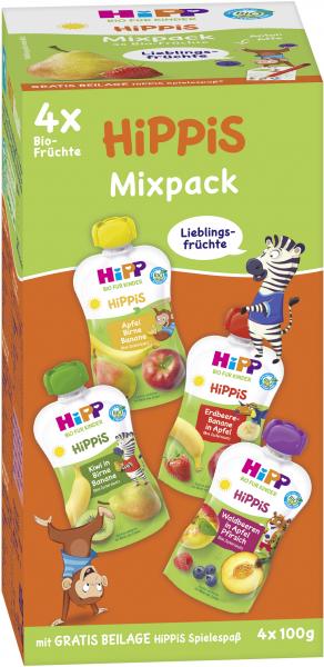 Hipp Hippis Quetschbeutel Mixpack