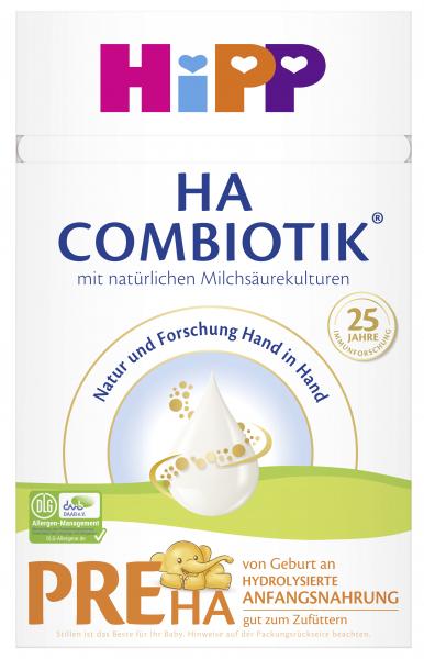 Hipp Anfangsmilch Pre HA Combiotik von Geburt an