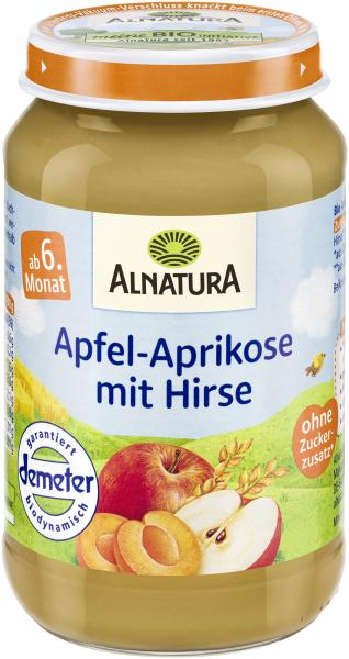 Alnatura Bio Apfel-Aprikose mit Hirse