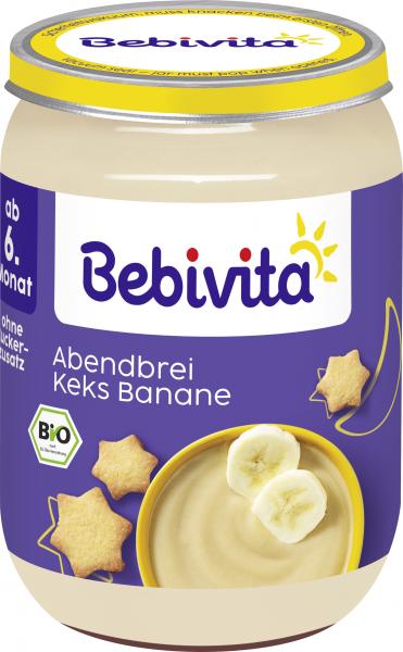 Bebivita Abendbrei Keks Banane