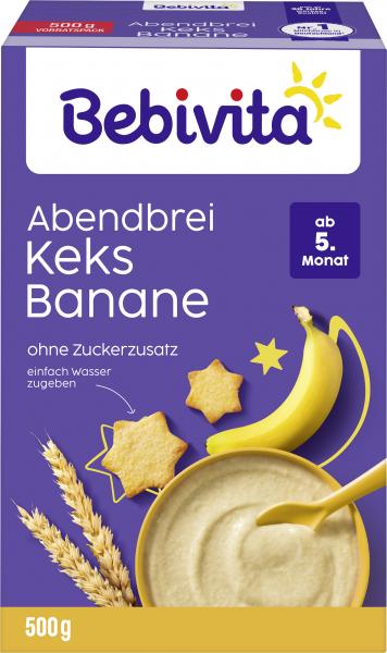 Bebivita Abendbrei Keks Banane