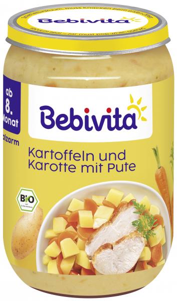 Bebivita Kartoffel und Karotte mit Pute