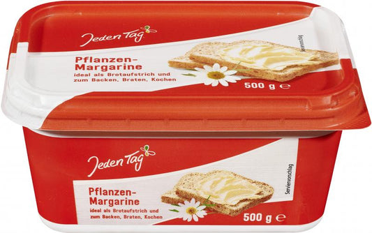 Jeden Tag Pflanzenmargarine