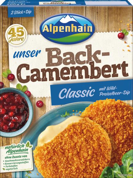 Alpenhain Unser Back-Camembert Classic mit Wildpreiselbeeren