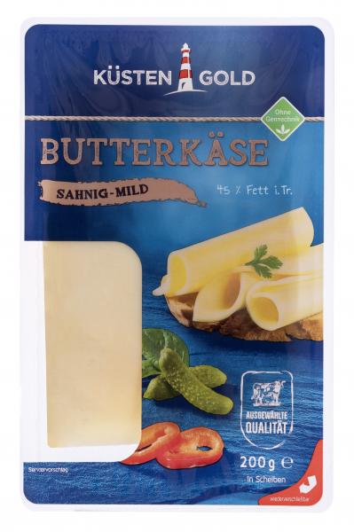 Küstengold Butterkäse sahnig-mild