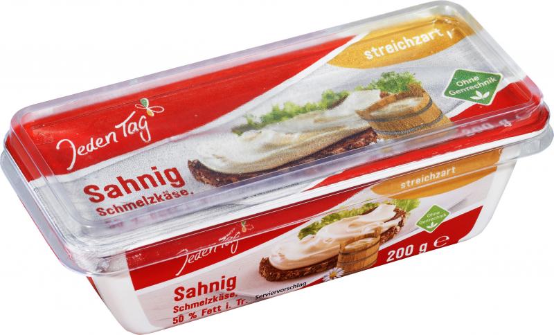 Jeden Tag Schmelzkäse Sahne