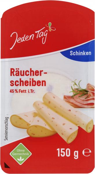 Jeden Tag Räucherscheiben Schinken