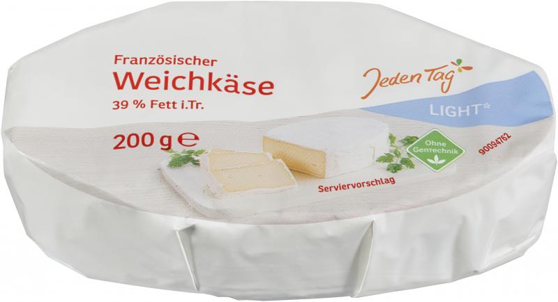 Jeden Tag Französischer Weichkäse leicht