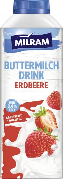 Milram Buttermilch Drink Erdbeer
