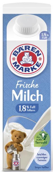 Bärenmarke Frische Milch fettarm 1,8%