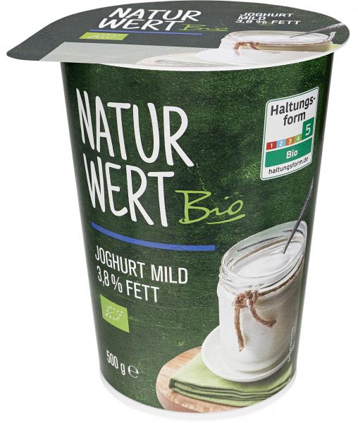 NaturWert Bio Joghurt mild 3,8%