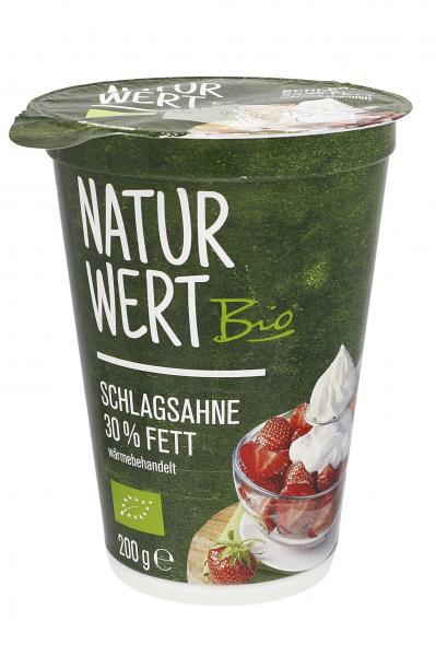 NaturWert Bio Schlagsahne 30%