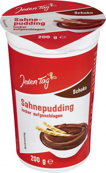 Jeden Tag Sahnepudding Schoko