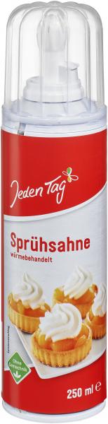 Jeden Tag Sprühsahne 30%