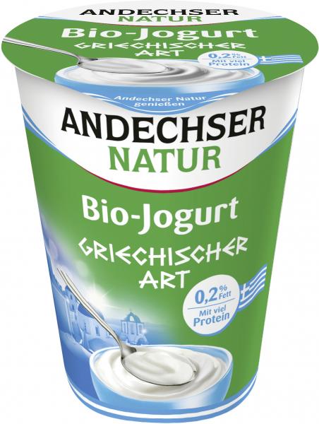 Andechser Natur Bio Joghurt griechischer Art 0,2%