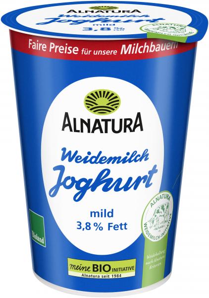 Alnatura Weidemilch Joghurt 3,8% Fett