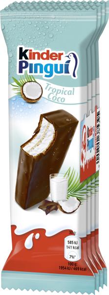 Kinder Pingui Tropical Cocos