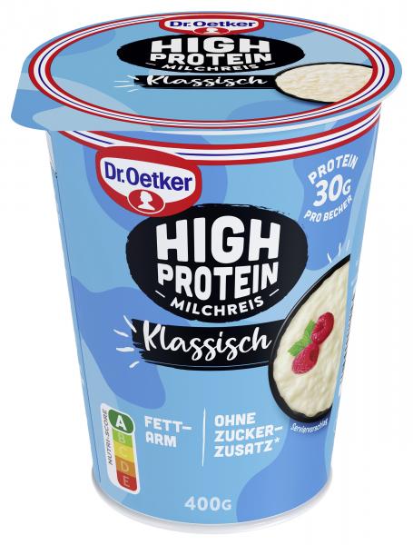 Dr. Oetker High Protein Mahlzeit Milchreis