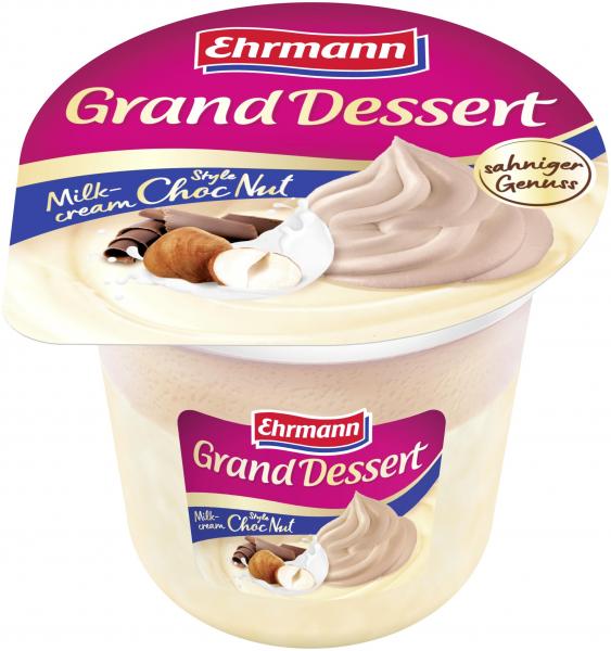 Ehrmann Grand Dessert Milkdream Style Choc Nut