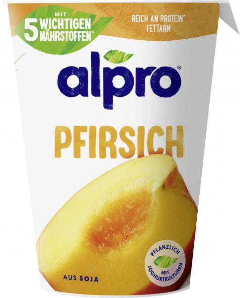 Alpro Joghurtalternative Pfirsich