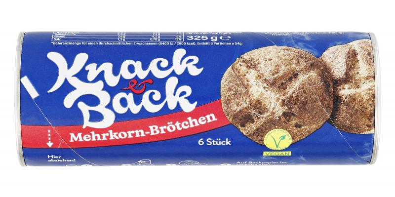 Knack & Back Mehrkornbrötchen