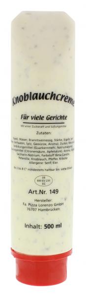 Lorenzo Pizza Knoblauchcreme