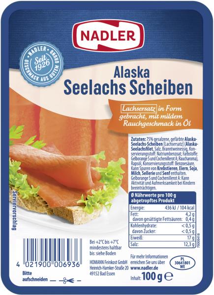 Nadler Alaska-Seelachs-Scheiben