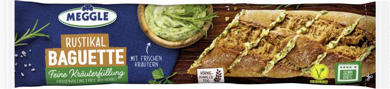 Meggle Rustikal Baguette Feine Kräuterfüllung