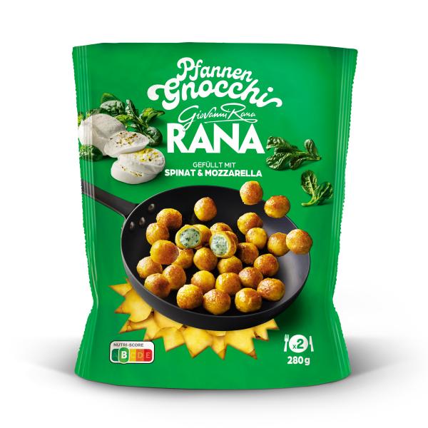 Giovanni Rana Gefüllte Pfannen-Gnocchi Spinat & Mozzarella