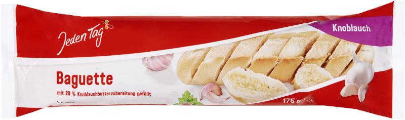 Jeden Tag Baguette Knoblauch